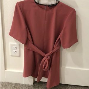 Blush Small Zara top